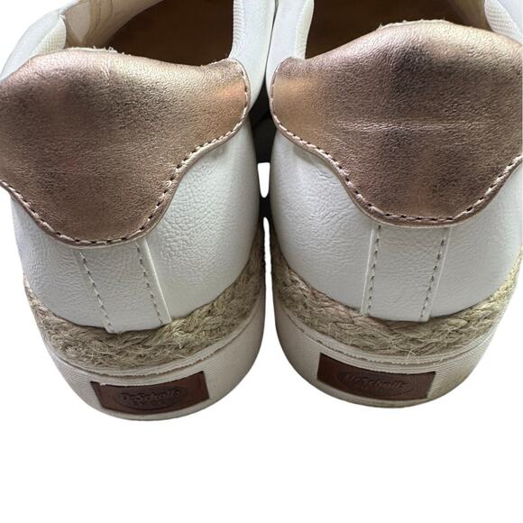 Dr. Scholl's Womens Dr. Scholls Shoes Madi Jute Platform Sneakers White Size 10M - Picture 6 of 8